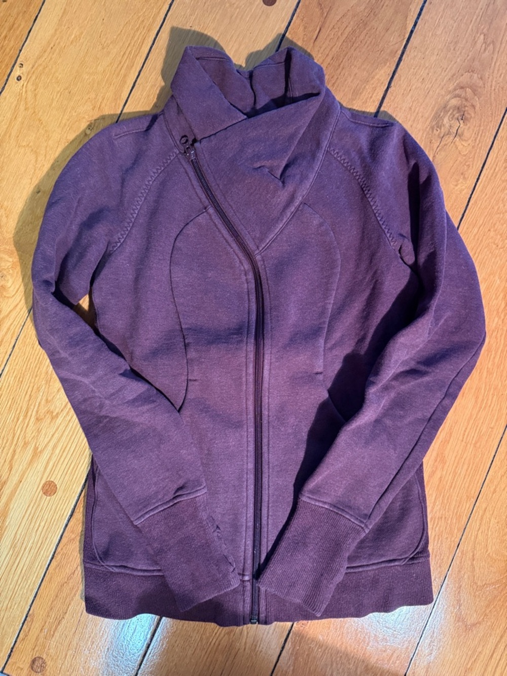 Women's Lulu Lemon Purple Zip-Up Jacket